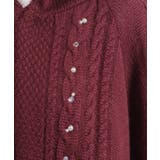 パール裏ボアニットポンチョ | axes femme | 詳細画像20 