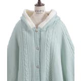 パール裏ボアニットポンチョ | axes femme | 詳細画像26 