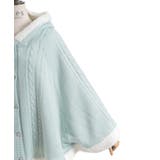 パール裏ボアニットポンチョ | axes femme | 詳細画像30 