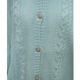 パール裏ボアニットポンチョ | axes femme | 詳細画像4 