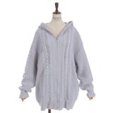 はしごレースニットパーカー | axes femme | 詳細画像14 