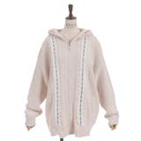 はしごレースニットパーカー | axes femme | 詳細画像24 