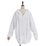 はしごレースニットパーカー | axes femme | 詳細画像8 