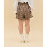 レースアップショートパンツ | axes femme | 詳細画像3