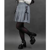 グレー | プリーツミニスカパン | axes femme
