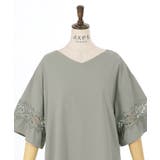 袖レース切替ロングカットプルオーバー | axes femme | 詳細画像22