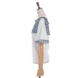 シフォンリボンカットプルオーバー | axes femme | 詳細画像17 