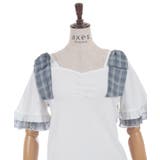 シフォンリボンカットプルオーバー | axes femme | 詳細画像19 