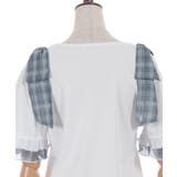 シフォンリボンカットプルオーバー | axes femme | 詳細画像22 