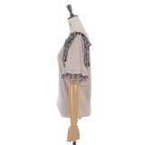 シフォンリボンカットプルオーバー | axes femme | 詳細画像24 