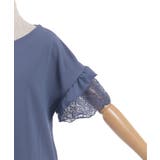 ネックレス付カットジョーゼットプルオーバー | axes femme | 詳細画像15 