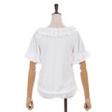 フリルレースネックトップス | axes femme | 詳細画像12