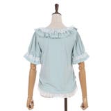 フリルレースネックトップス | axes femme | 詳細画像25