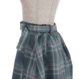 ベルト付プリーツミニスカート | axes femme | 詳細画像23