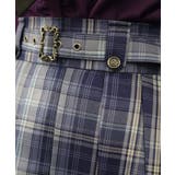 ベルト付プリーツミニスカート | axes femme | 詳細画像4