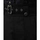 ベルト付プリーツミニスカート | axes femme | 詳細画像7