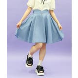 バックフリルミドルスカート | axes femme | 詳細画像1