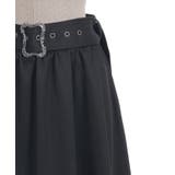 ベルト付チェックイレヘムスカート | axes femme | 詳細画像24 