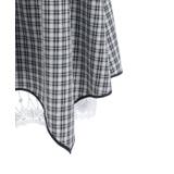 チェックイレヘムスカート | axes femme | 詳細画像23