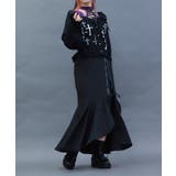 レースアップマーメイドスカート | axes femme | 詳細画像4 