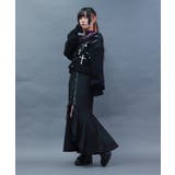 レースアップマーメイドスカート | axes femme | 詳細画像5 