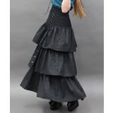 コルセットデザインフリルスカート | axes femme | 詳細画像10 