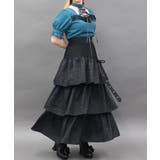 コルセットデザインフリルスカート | axes femme | 詳細画像9 