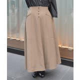 モカ | 連ボタンフレアスカート | axes femme