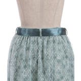 花レース×ラメチュールスカート | axes femme | 詳細画像16 