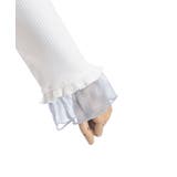 チェック柄シフォンリボンプルオーバー | axes femme | 詳細画像15