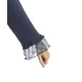 チェック柄シフォンリボンプルオーバー | axes femme | 詳細画像30