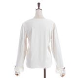 リボン付スクエアネックプルオーバー | axes femme | 詳細画像11 