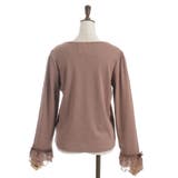 リボン付スクエアネックプルオーバー | axes femme | 詳細画像19 