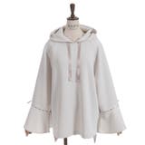 花粉ガードポンチョ風プルオーバー | axes femme | 詳細画像15 