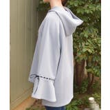 花粉ガードポンチョ風プルオーバー | axes femme | 詳細画像2 