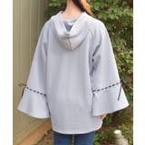 花粉ガードポンチョ風プルオーバー | axes femme | 詳細画像3 