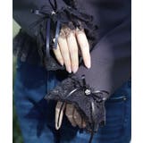 ローズボタンフリルトップス | axes femme | 詳細画像10 