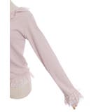 ローズボタンフリルトップス | axes femme | 詳細画像17 