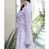 ローズボタンフリルトップス | axes femme | 詳細画像2 