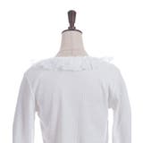 ローズボタンフリルトップス | axes femme | 詳細画像24 