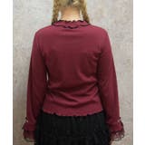 ローズ付袖デザインメロープルオーバー | axes femme | 詳細画像3 