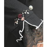 ローズ付袖デザインメロープルオーバー | axes femme | 詳細画像5 