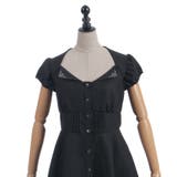 カットアウトデザインミニワンピース | axes femme | 詳細画像17 