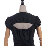 カットアウトデザインミニワンピース | axes femme | 詳細画像19 