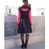 カットアウトデザインミニワンピース | axes femme | 詳細画像3 