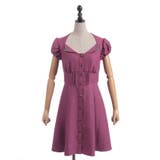 カットアウトデザインミニワンピース | axes femme | 詳細画像5 