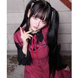 ピンク | カットアウトデザインミニワンピース | axes femme