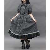 黒 | ナポレオンデザインワンピース | axes femme