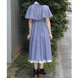 ケープ付きバイカラーワンピース | axes femme | 詳細画像4