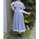 ケープ付きバイカラーワンピース | axes femme | 詳細画像5